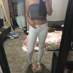 White jeans